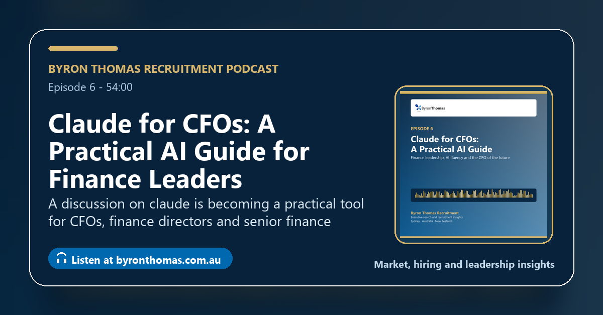 Claude for CFOs: A Practical AI Guide for Finance Leaders | Byron ...